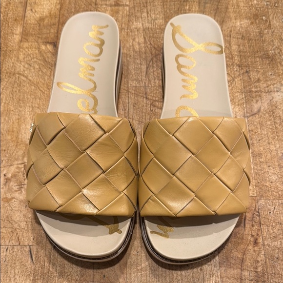 Sam Edelman Tan Leather Sandals - Picture 1 of 4